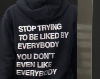 Liked By Everybody Hoodie | Aesthetic Sweatshirt Oversized Hoodie VSCO Tumblr Hoodie Trendy Y2k