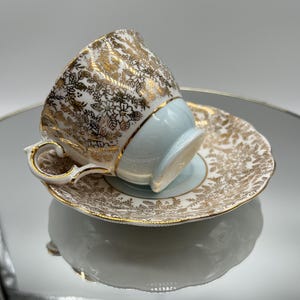 Vintage Colclough China Teacup and Saucer, Made In England Teacup, Vintage Teacup and Saucer, Collectors Teacup