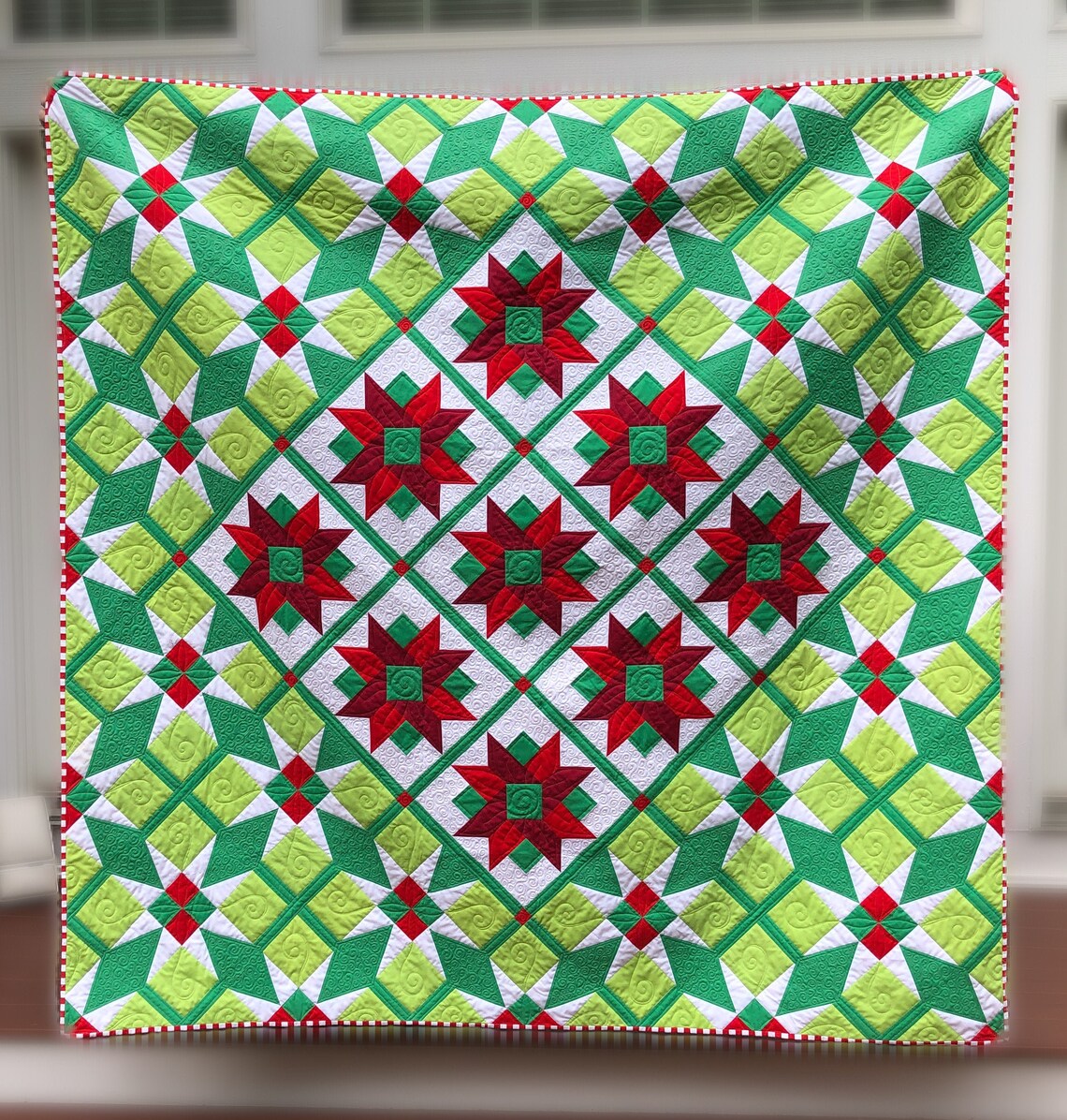 Ziggy's Holiday Throw Size PDF Quilt Pattern Download - Etsy