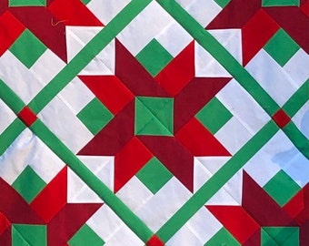 Ziggy's Holiday Throw Size PDF Quilt Pattern download
