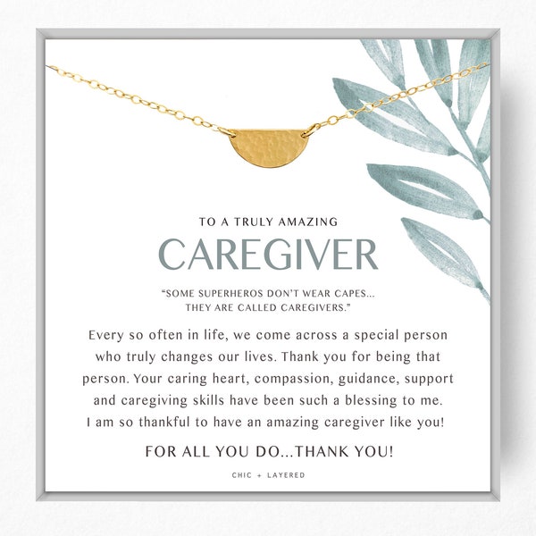 Caregiver Thank You - Etsy