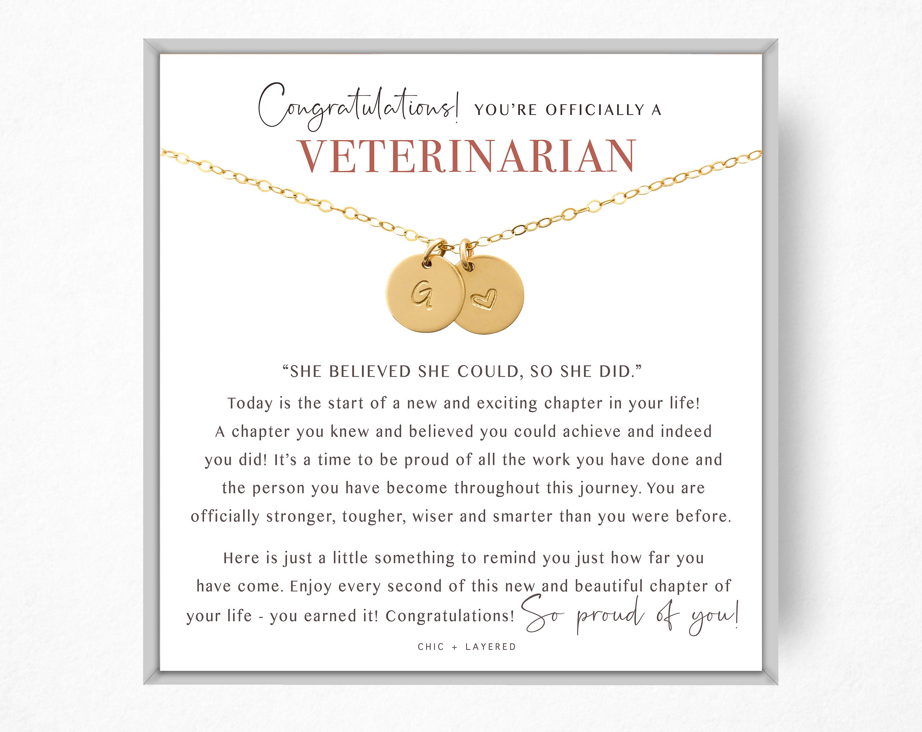 Veterinarian Graduation Gift Necklace Doctor of Veterinary - Etsy Veterinarian Graduation Gift Necklace Doctor of Veterinary - Etsy