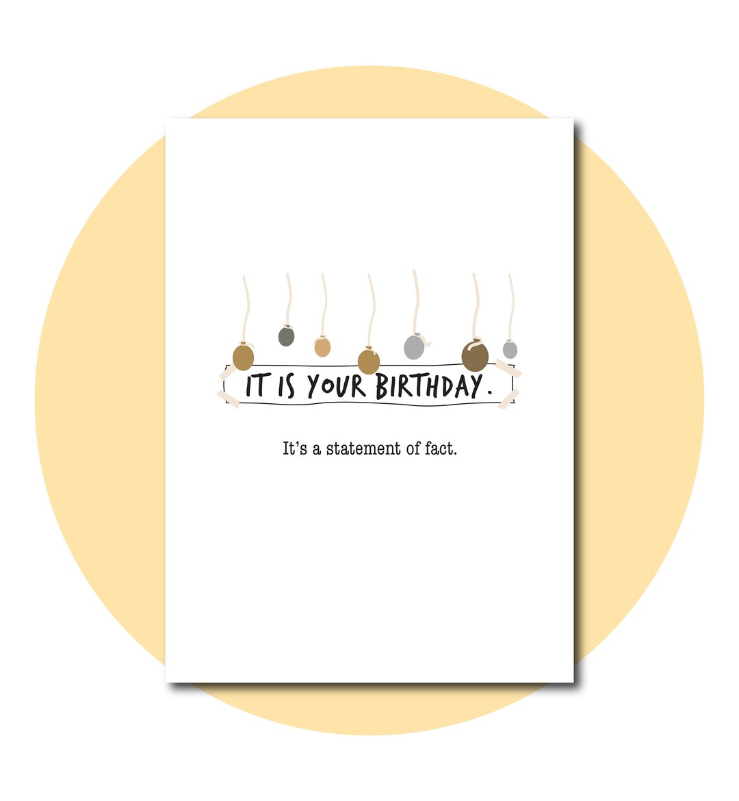 It is Your Birthday | 5X7 Instant Digital Download | Greeting Card ...