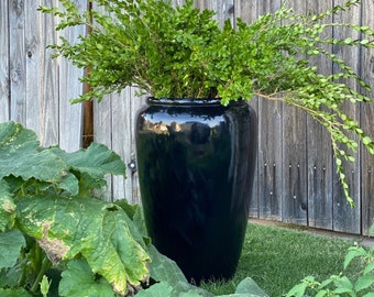 20-27 Inches tall fiberglass planter, beautiful plant pots, garden planter, planter, home good decor.