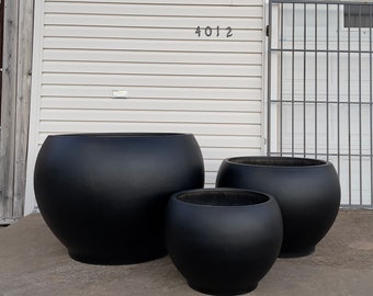 Extra Large Fiberglass Planters Crescent Garden Orinoco Large Bowl