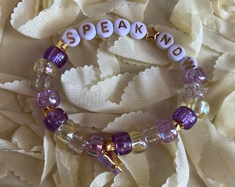 Taylor Swift “Speak Now” Inspired Bracelet