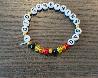 Taylor Swift “I Did Something Bad” Inspired Bracelet
