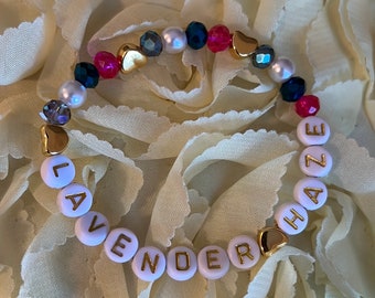 Taylor Swift “Lavender Haze” Inspired Bracelet