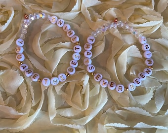 Taylor Swift Set of 2 “Mine” Inspired Friendship Bracelets