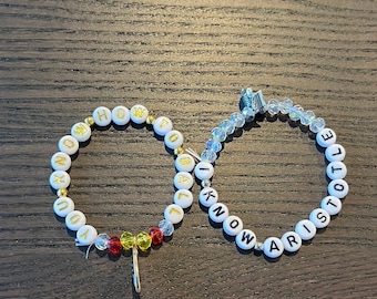 Taylor Swift Set of 2 “So High School” Friendship Bracelets