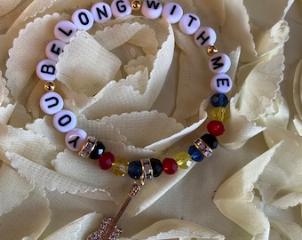 Taylor Swift “You Belong With Me” Inspired Bracelet