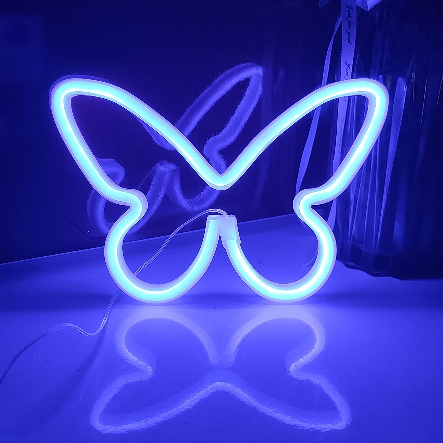 Butterfly Neon Sign Neon Light LED Lights Table Decoration | Etsy