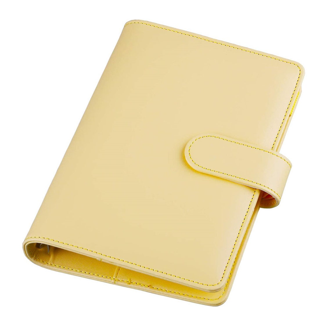 A6 PU Leather Notebook Binder Refillable 6 Ring Binder for A6 Etsy