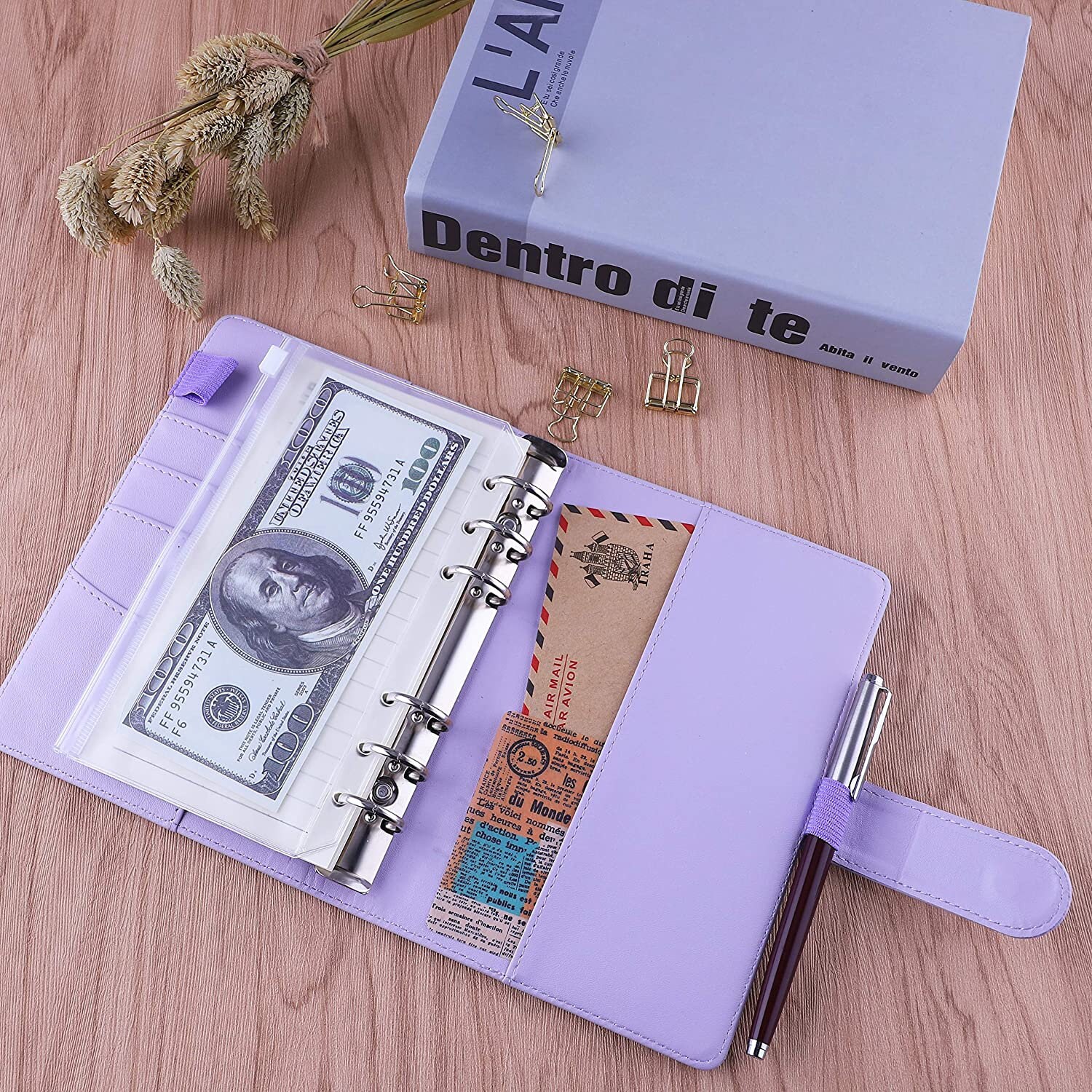 Budget plannerBudget Binder Money Wallet A6 Binder With 12 Etsy