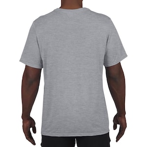 Blank Gray Dye Sublimation Shirt