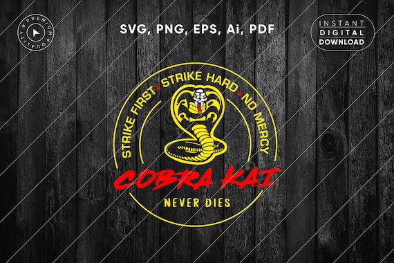 cobra kai never dies logo