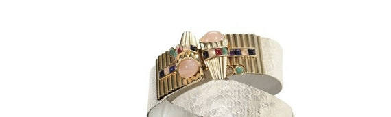 Vintage Judith Leiber Adorned Belt