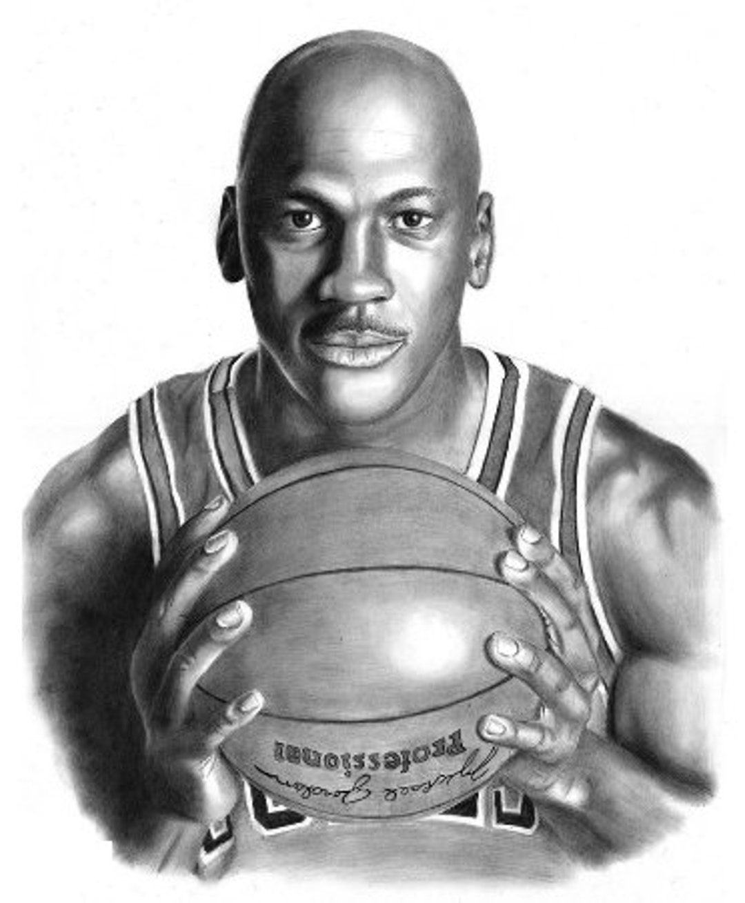 1 Michael Jordan Wall Art, Printable, Art Print, Celebrity Print