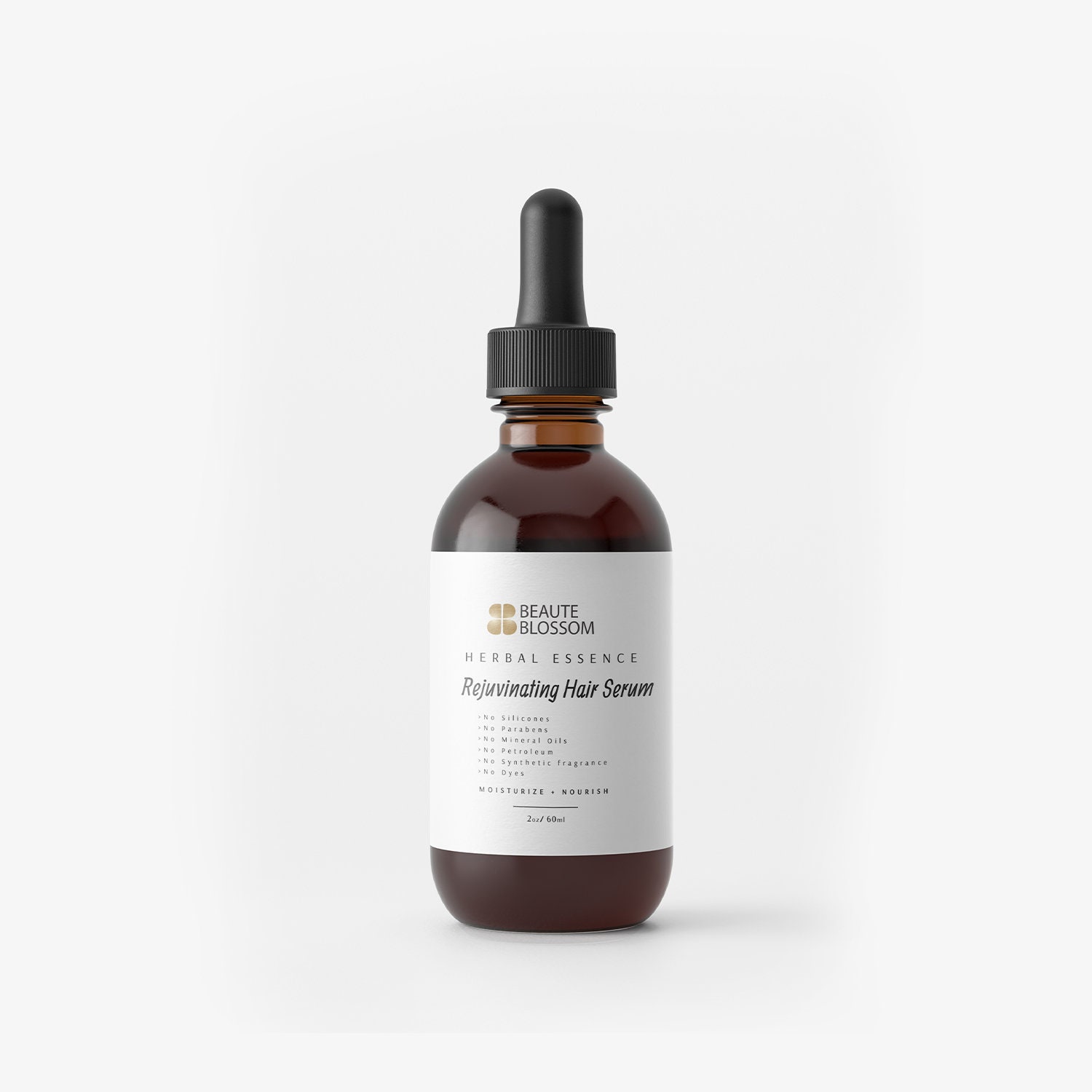 Image showcasing REJUVENATING Hair SERUM, Itchy Scalp Treatment, Hair Growth Oil ...