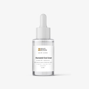 Niacinamide Facial Serum, Reduce Acne Scars - Brightening Face Serum, Organic Skincare, Natural Skincare