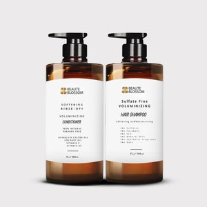 Cleansing Hair Conditioner, Natural Cleansing Conditioner,Hair Moisturizer, Curly Hair Products, Sulphate free, Thicker Hair Strength, Vegan