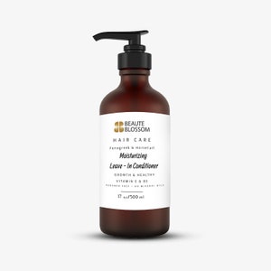 Moisturizing Leave in Conditioner for Hair Growth, Aloe Vera Fenugreek Hair Conditioner, For Dandruff, Thinning Hair, Scalp Treatment