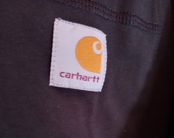Very Nice "CARHARTT FORCE" Relaxed Fit Black Cotton Blend SZ Large