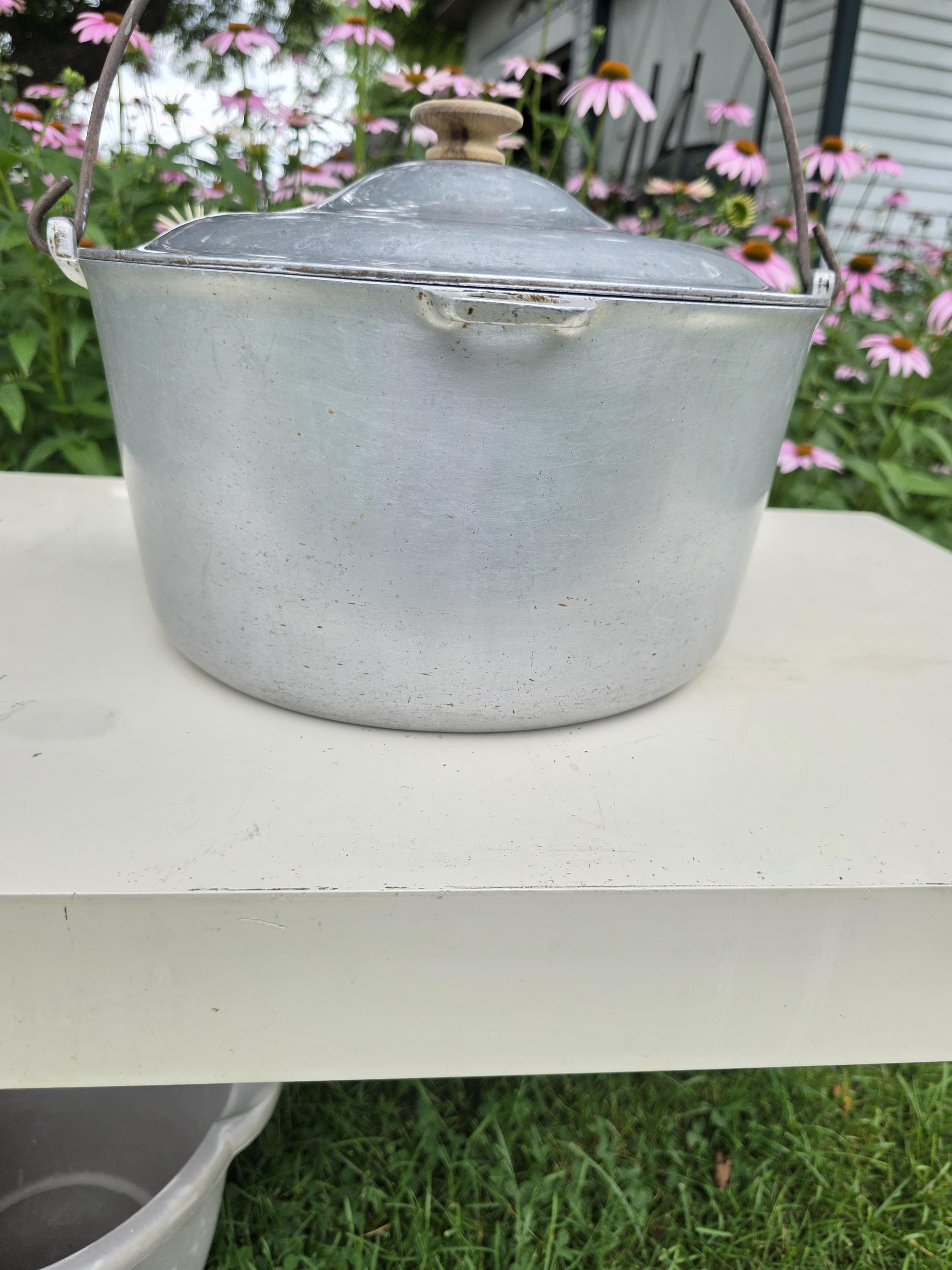 アンティークのアルミポット Vintage aluminium pot - Etsy 日本