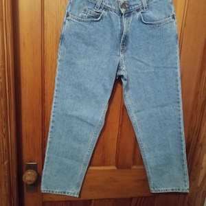 Vintage 1980&#39;s Levi&#39;s 550 Denim Jeans/Orange Tab Relaxed Fit Tapered 100% COTTON 29&quot;x25&quot;USA