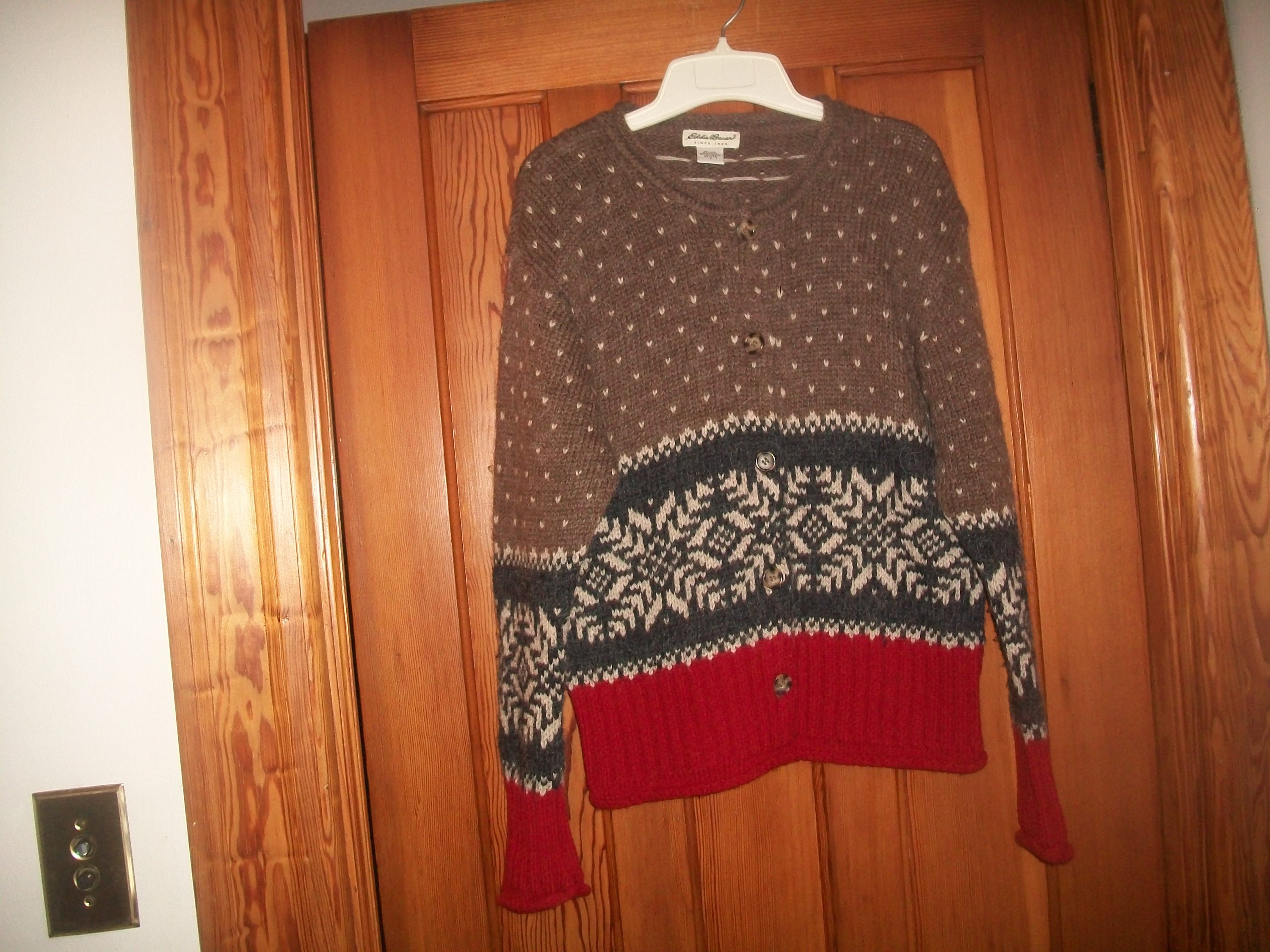 Eddie Bauer Cardigan - Etsy