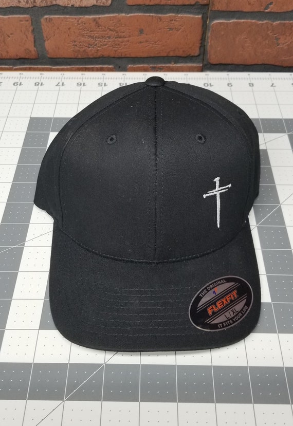 Christian Hat Cross 3 Nail Cross 