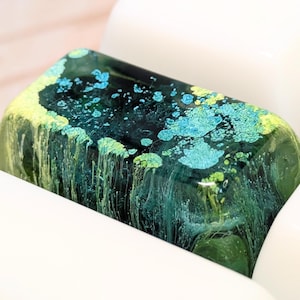 1.75u artisan keycap SA profile custom caps lock key personalized mechanical keyboard Cherry MX