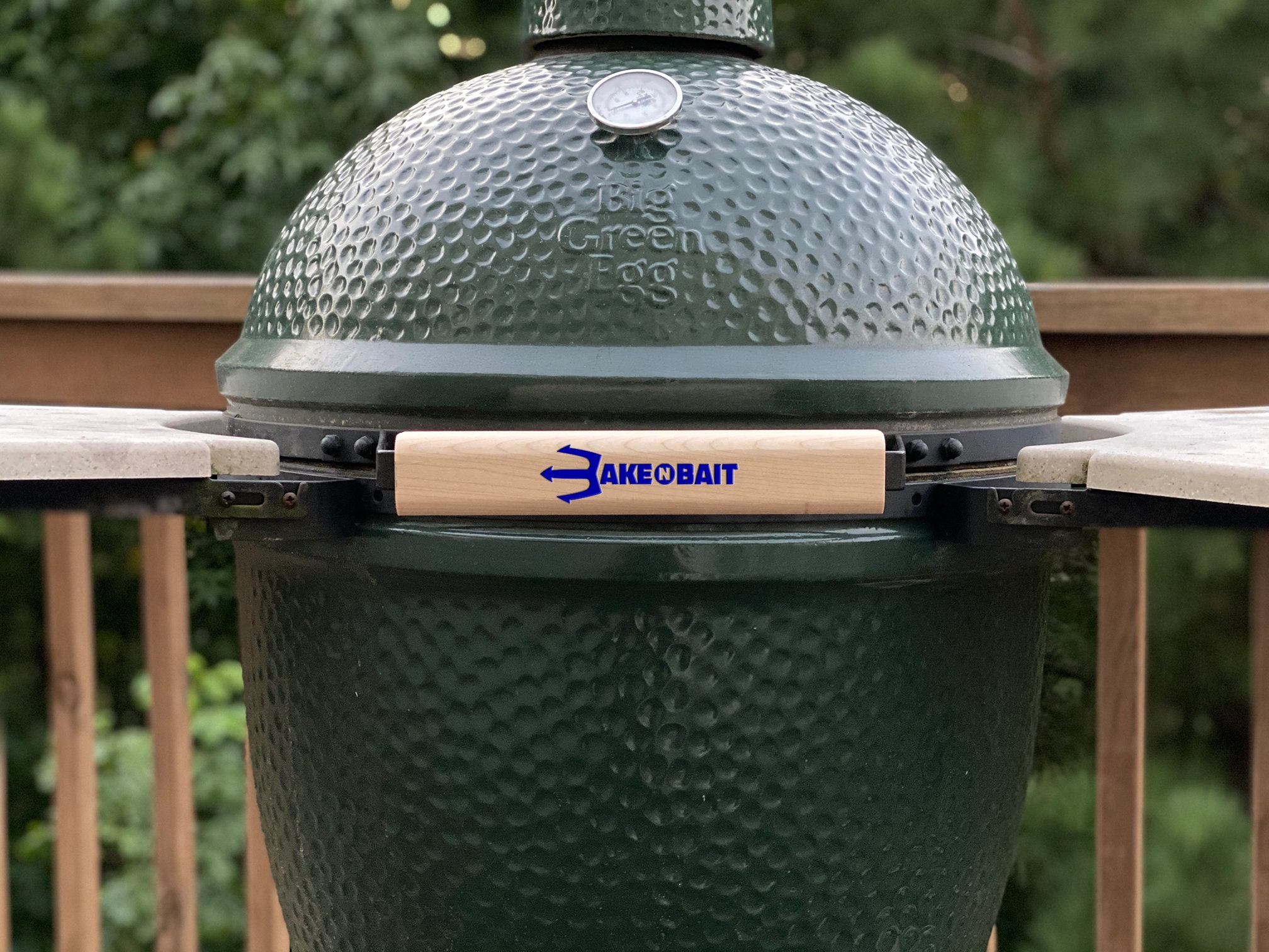 Custom Color Big Green Egg Handle in Hard Maple Etsy