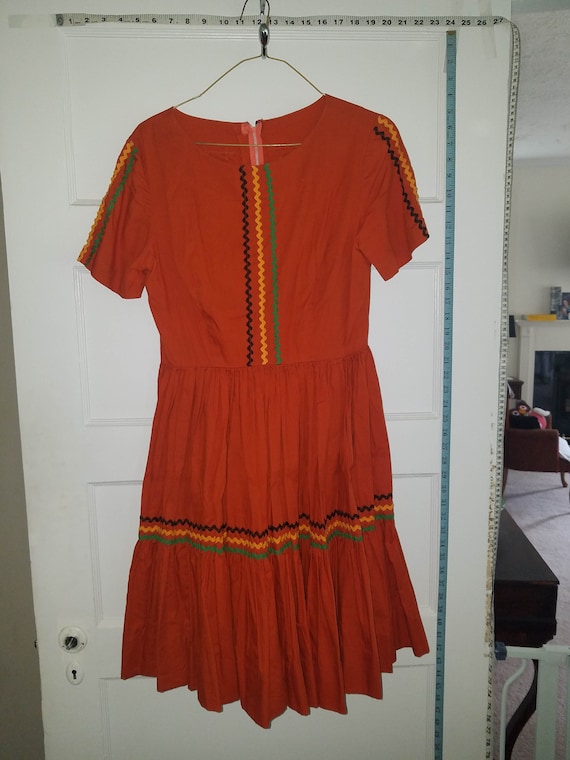 Vintage 1950's Square Dance Dress - image 1