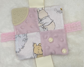 Winnie the Pooh sensory blanket