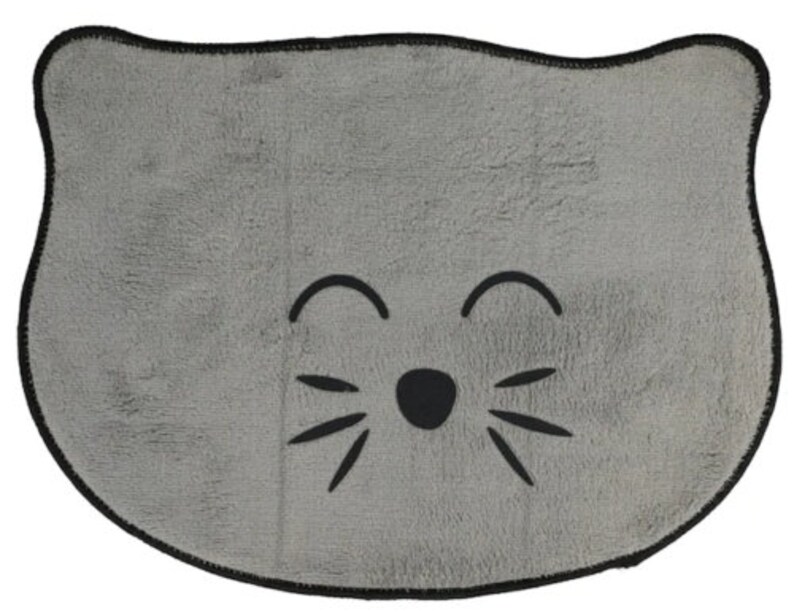 Personalized Embroidered Custom Cat Shaped Placemat Food Mat Etsy