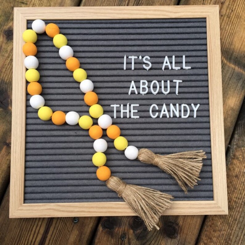 Bead garland bead decor tray decor tier tray halloween Etsy