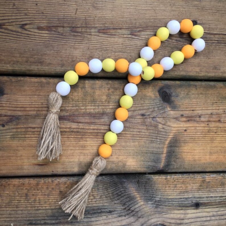 Bead garland bead decor tray decor tier tray halloween Etsy