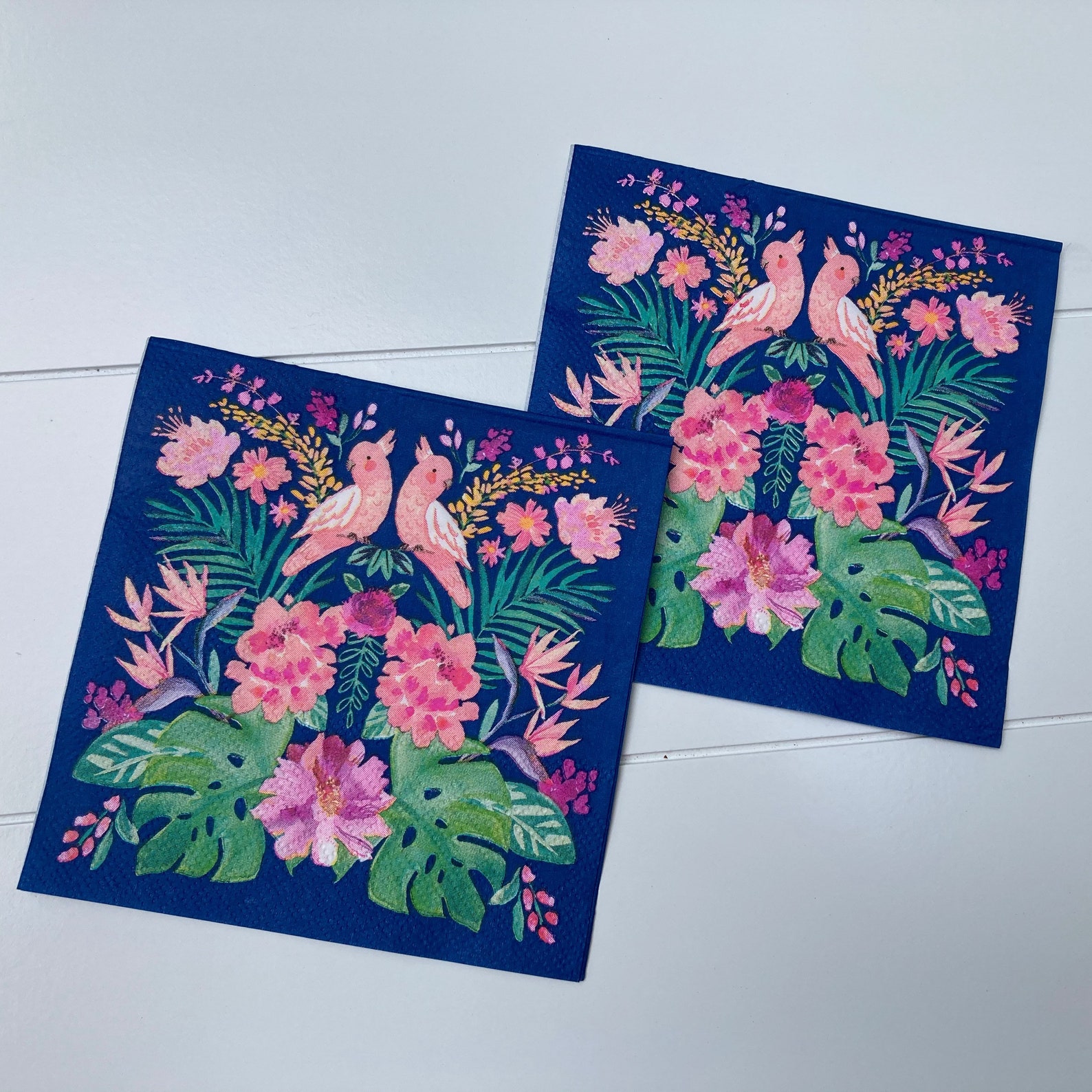 Decoupage Napkins Napkins Decorative Napkins Floral Etsy Canada