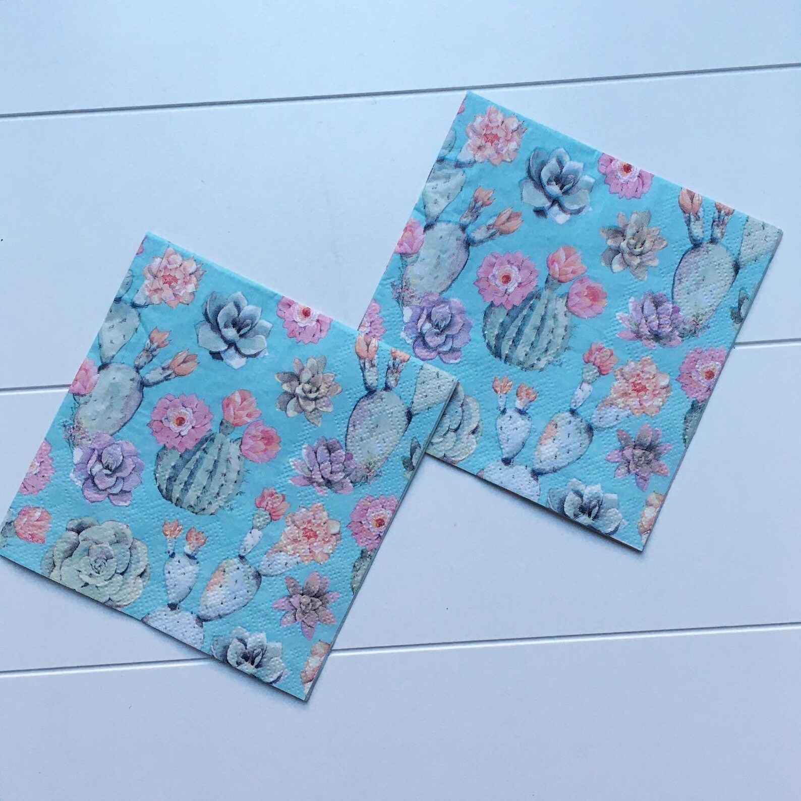 Decoupage Napkins Napkins Decorative Napkins Floral Etsy Canada