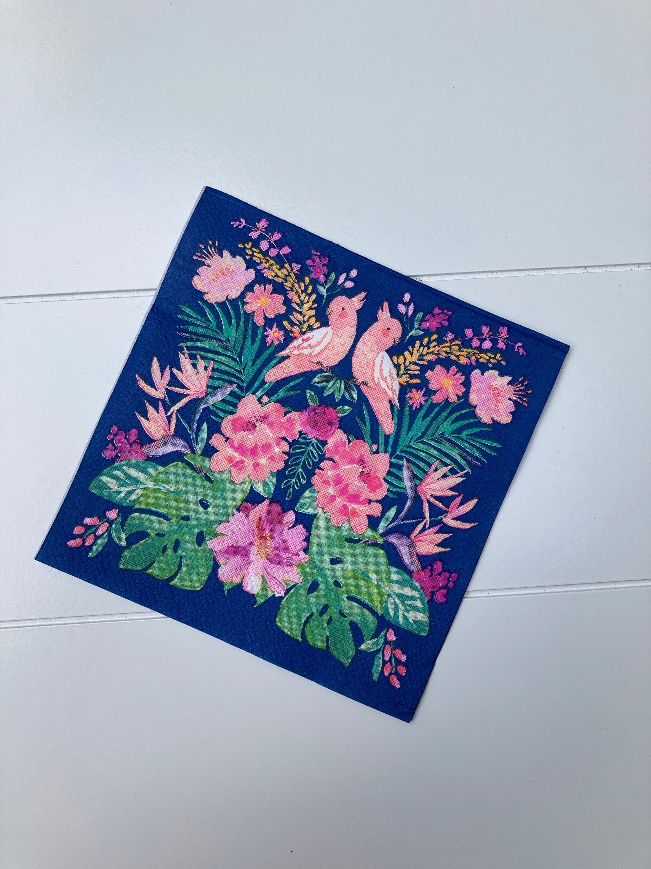 Decoupage Napkins Napkins Decorative Napkins Floral Etsy Canada