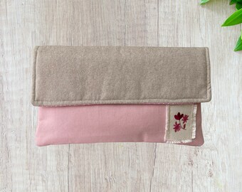 Pink Clutch Purse, Envelope Clutch, Gift for Her, Gift Idea, Gift for Girlfriend, Baby Pink Clutch, clutches, Party Bag, Sand Colored purse