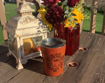 10 Oz Glitter Tumbler