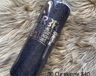 30 Oz skinny tumbler