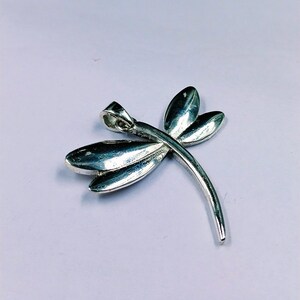 925 Sterling Silver, Dragonfly Pendant, Dragonfly Celtic Wings, Magical Dragonfly, Handmade Dragonfly Pendant, Unique Pendant For Women