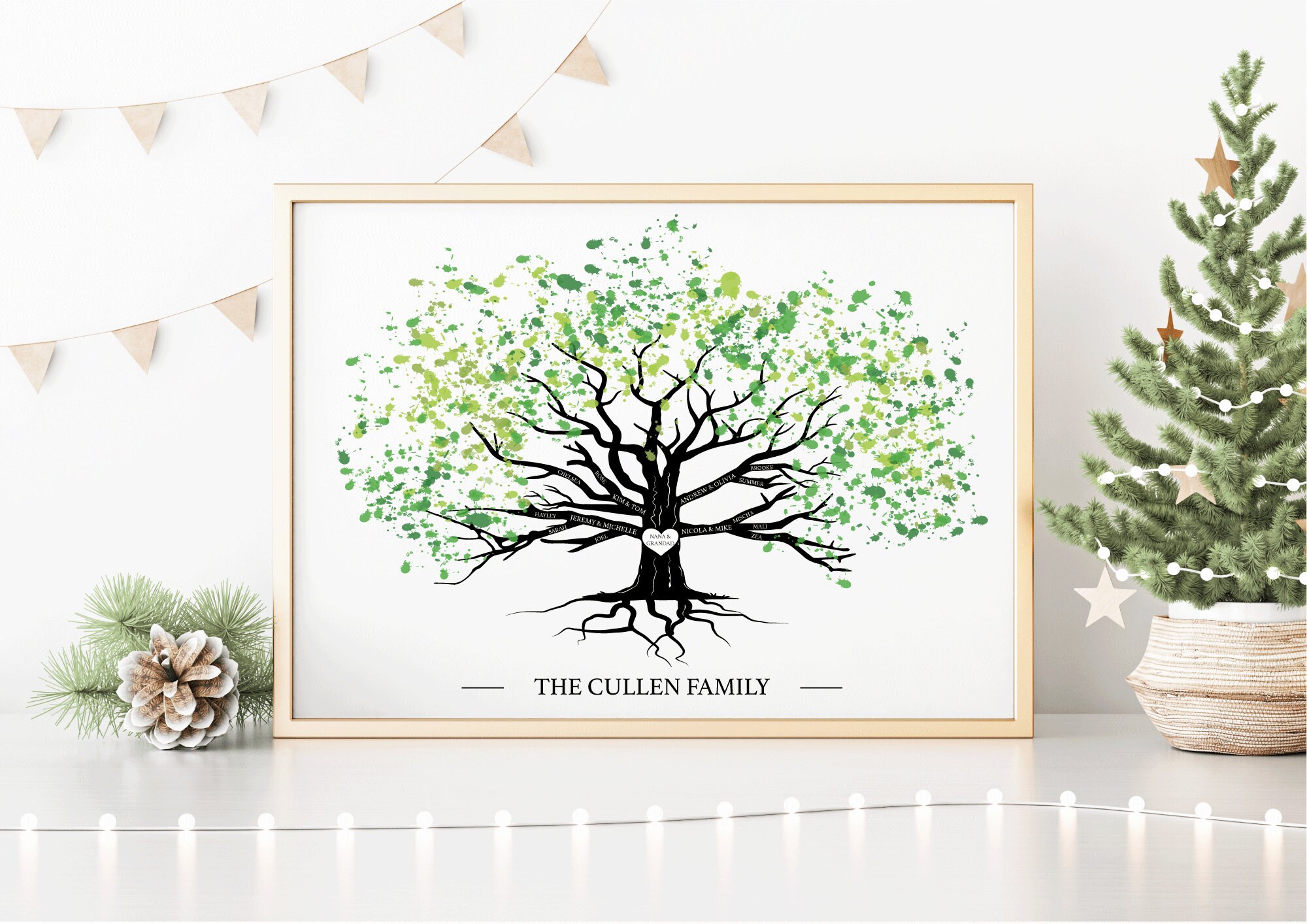 Family Tree Printable Tree of Life Custom Family Tree - Etsy Australia