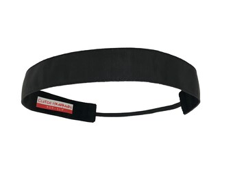 Black Ribbon NON-SLIP Headband