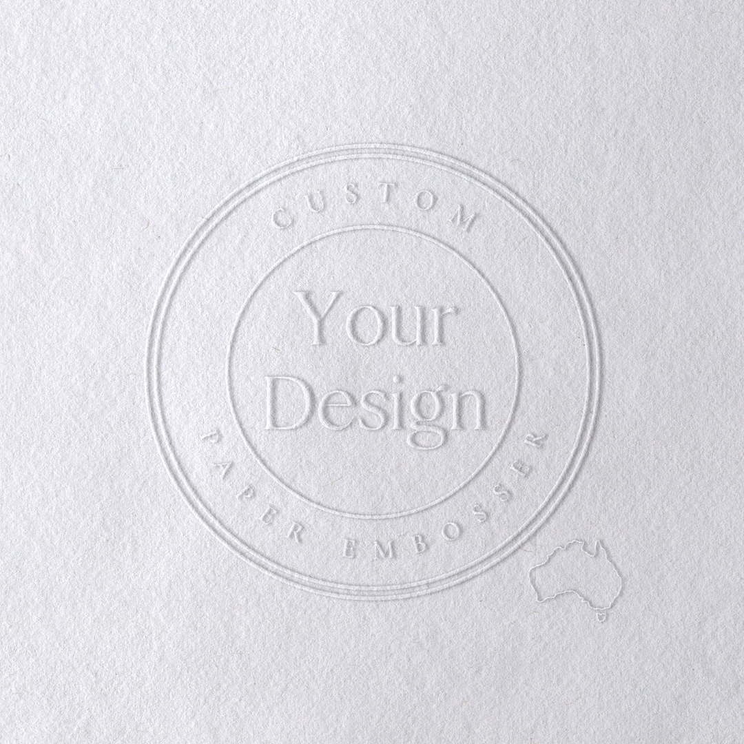 Custom Embossing Stamp Paper Embosser Australia Custom Embosser Paper