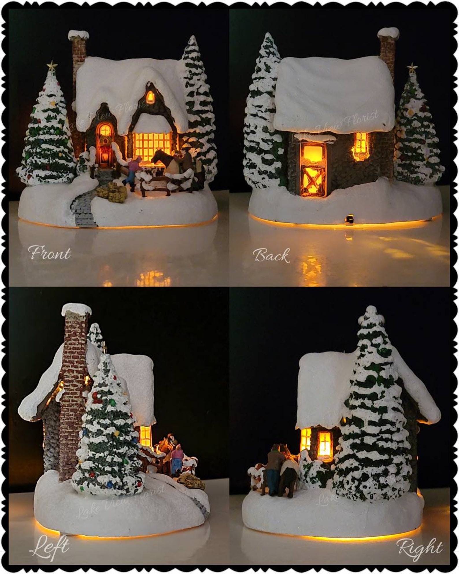 Teleflora Thomas Kinkade 2021 Warm Winter Wishes Etsy