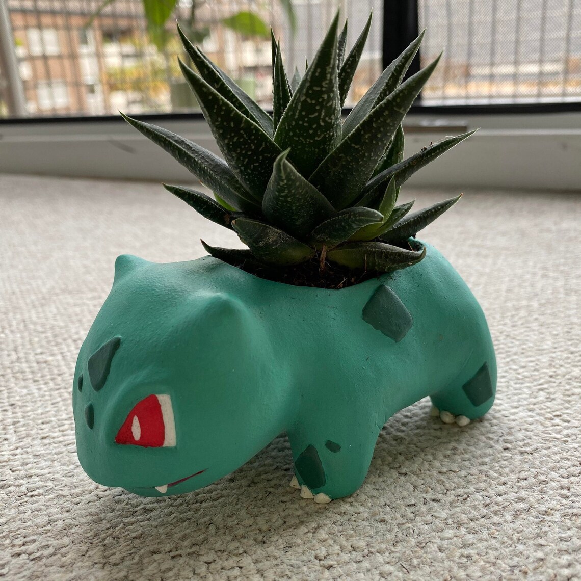 Bulbasaur Planter Bulbasaur Figure Pokémon Resin Statue Etsy